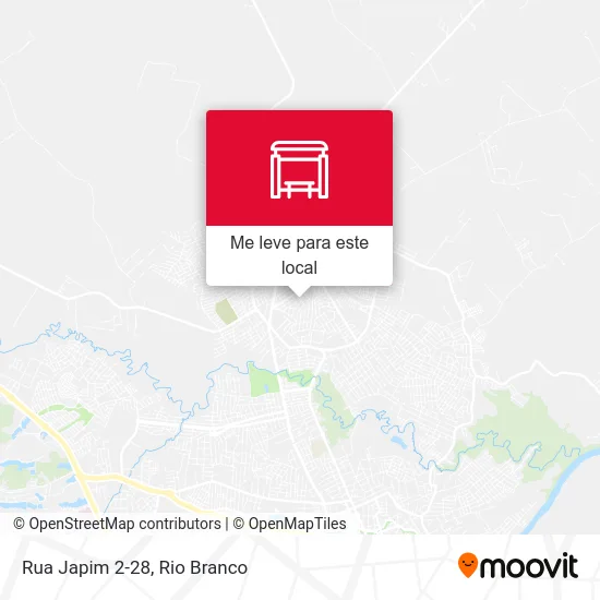 Rua Japim 2-28 mapa