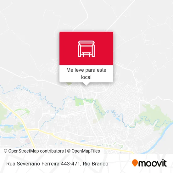Rua Severiano Ferreira 443-471 mapa