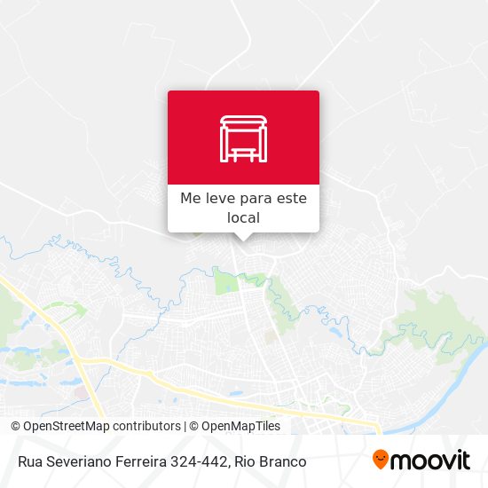 Rua Severiano Ferreira 324-442 mapa