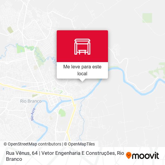 Rua Vênus, 64 | Vetor Engenharia E Construções mapa