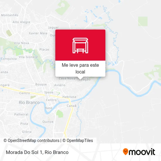 Morada Do Sol 1 mapa