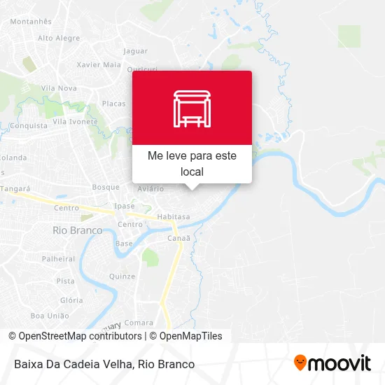 Baixa Da Cadeia Velha mapa