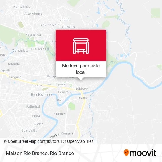Maison Rio Branco mapa