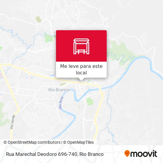 Rua Marechal Deodoro 696-740 mapa