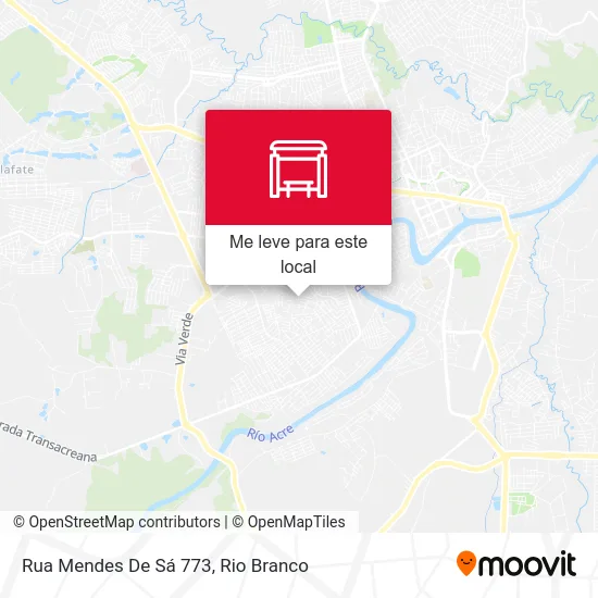 Rua Mendes De Sá 773 mapa
