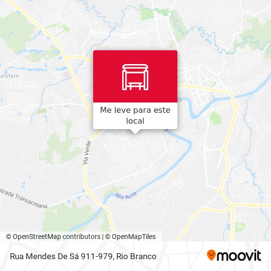 Rua Mendes De Sá 911-979 mapa