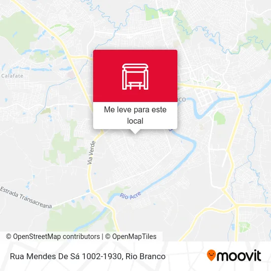 Rua Mendes De Sá 1002-1930 mapa