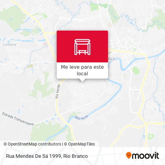 Rua Mendes De Sá 1999 mapa