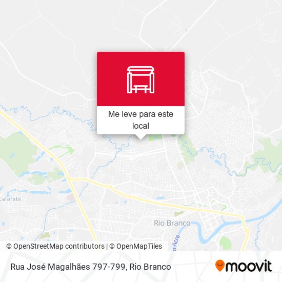 Rua José Magalhães 797-799 mapa