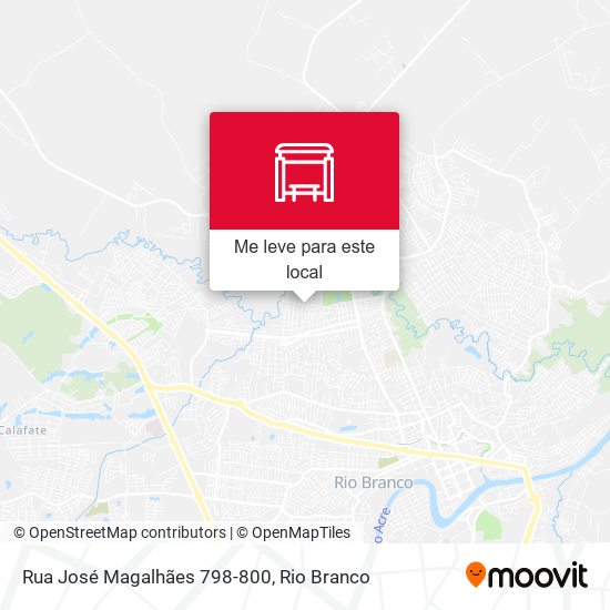 Rua José Magalhães 798-800 mapa
