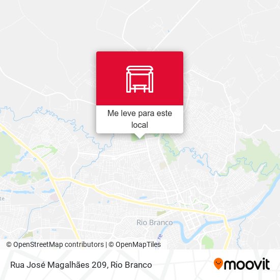 Rua José Magalhães 209 mapa