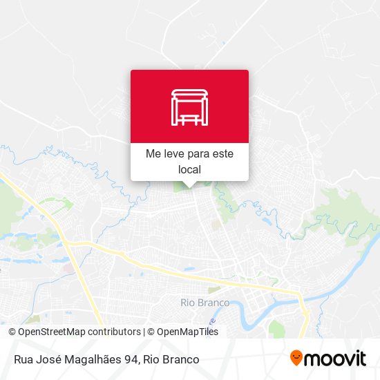 Rua José Magalhães 94 mapa