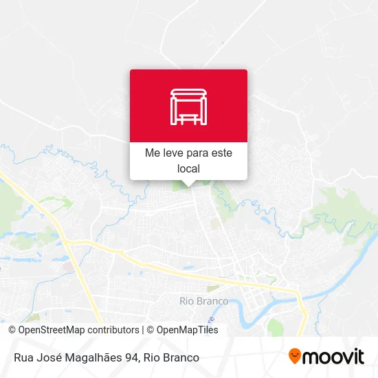 Rua José Magalhães 94 mapa