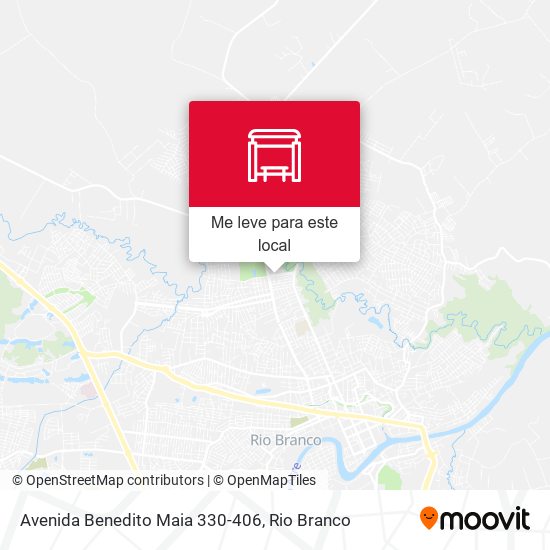 Avenida Benedito Maia 330-406 mapa