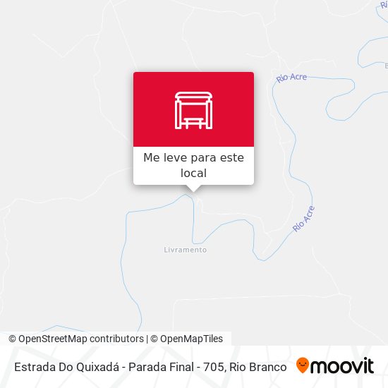 Estrada Do Quixadá - Parada Final - 705 mapa