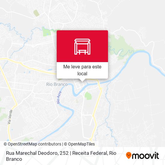 Rua Marechal Deodoro, 252 | Receita Federal mapa