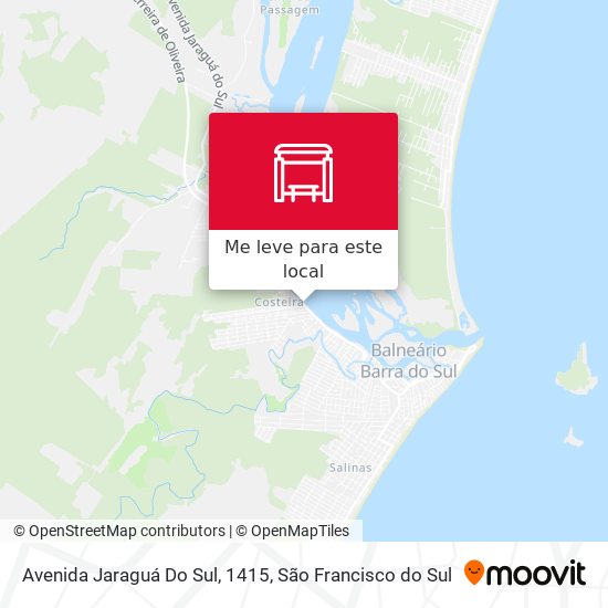 Avenida Jaraguá Do Sul, 1415 mapa