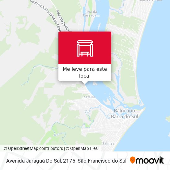 Avenida Jaraguá Do Sul, 2175 mapa