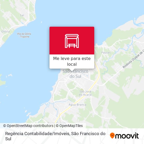 Regência Contabilidade/Imóveis mapa