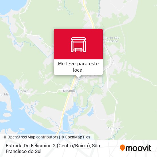 Estrada Do Felismino 2 (Centro / Bairro) mapa