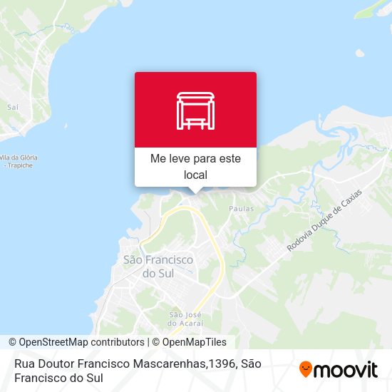 Rua Doutor Francisco Mascarenhas,1396 mapa