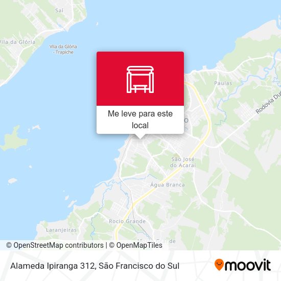 Alameda Ipiranga 312 mapa