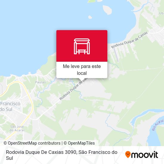 Rodovia Duque De Caxias 3090 mapa