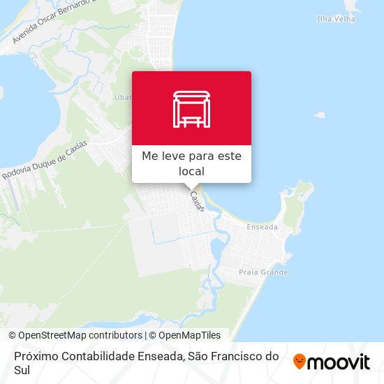 Próximo Contabilidade Enseada mapa