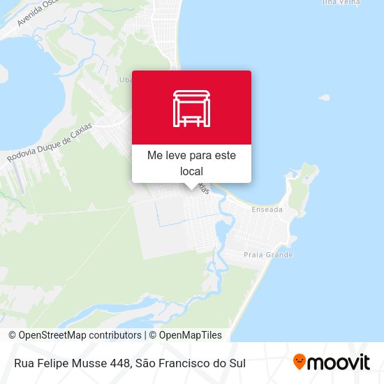 Rua Felipe Musse 448 mapa