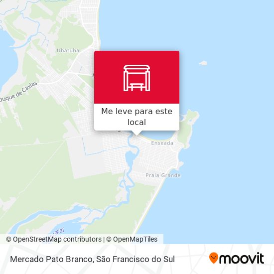 Mercado Pato Branco mapa