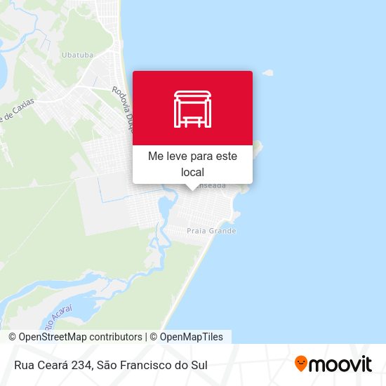 Rua Ceará 234 mapa