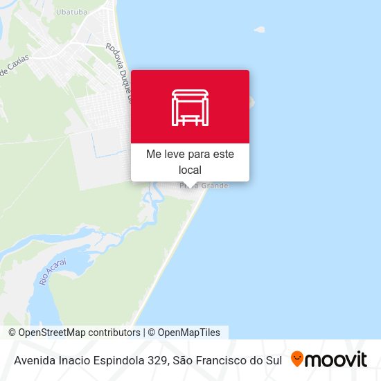Avenida Inacio Espindola 329 mapa