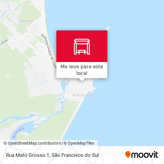 Rua Mato Grosso 1 mapa