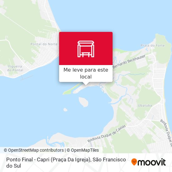 Ponto Final - Capri (Praça Da Igreja) mapa