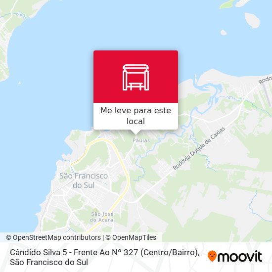 Cândido Silva 5 - Frente Ao Nº 327 (Centro / Bairro) mapa