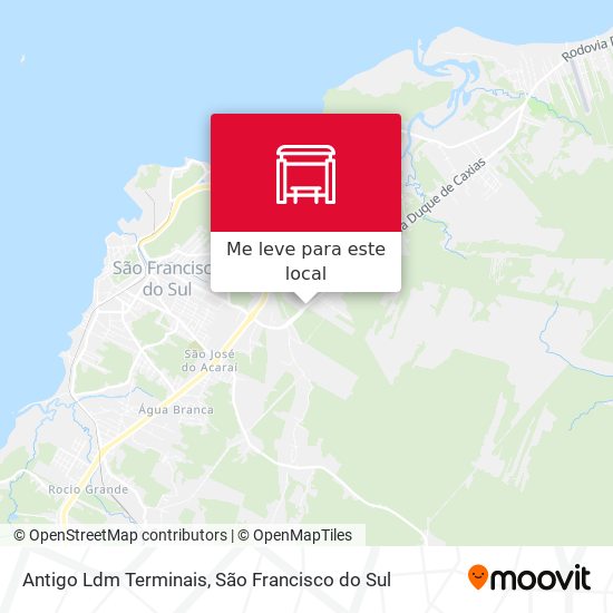 Antigo Ldm Terminais mapa