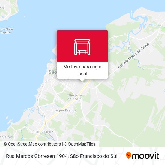Rua Marcos Görresen 1904 mapa