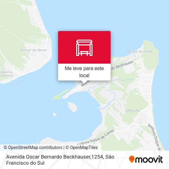 Avenida Oscar Bernardo Beckhauser,1254 mapa