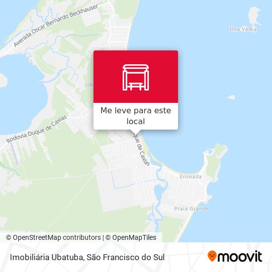 Imobiliária Ubatuba mapa