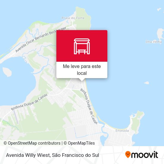 Avenida Willy Wiest mapa