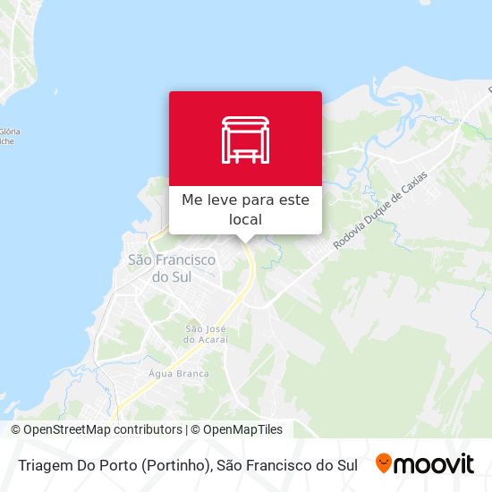 Triagem Do Porto (Portinho) mapa