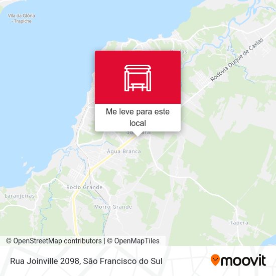 Rua Joinville 2098 mapa