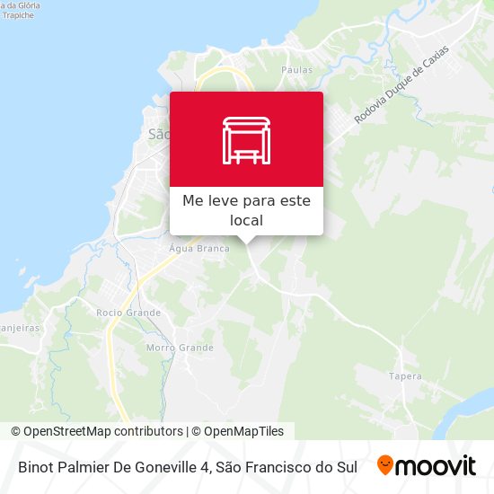 Binot Palmier De Goneville 4 mapa