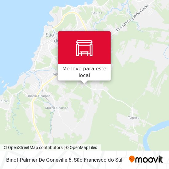 Binot Palmier De Goneville 6 mapa