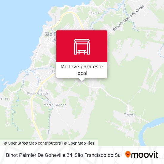 Binot Palmier De Goneville 24 mapa