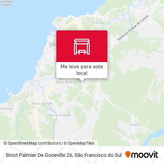 Binot Palmier De Goneville 26 mapa