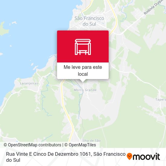 Rua Vinte E Cinco De Dezembro 1061 mapa