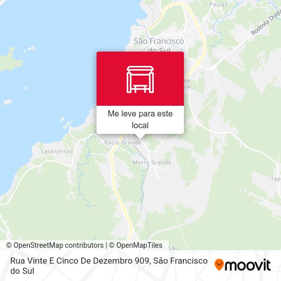 Rua Vinte E Cinco De Dezembro 909 mapa