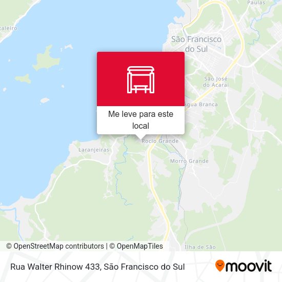 Rua Walter Rhinow 433 mapa