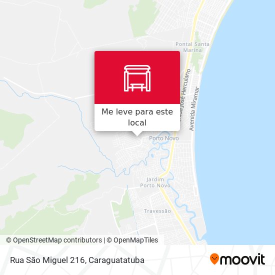 Rua São Miguel 216 mapa